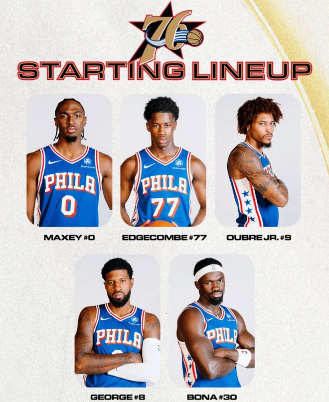 76人爆冷逆转凯尔特人，大比分1-1扳平